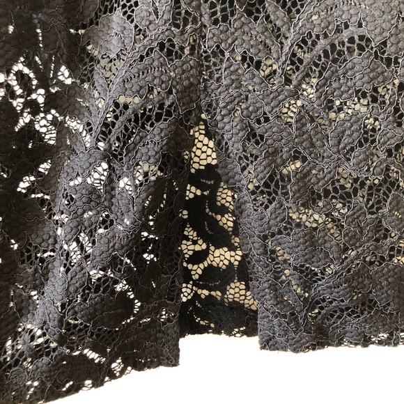 Navy blue lace dress (stretch lined) - Picture 14 of 15